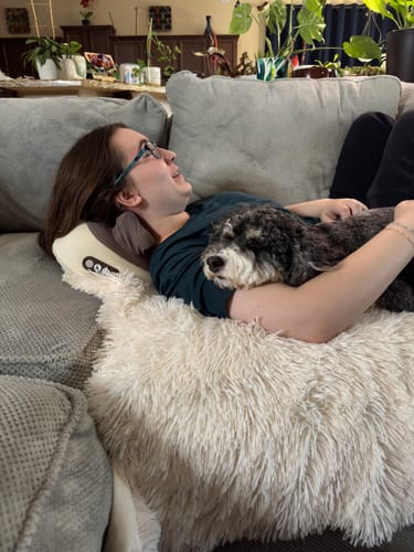 Customer photo review of HiZoo - Pillow Neck & Shoulder Massager