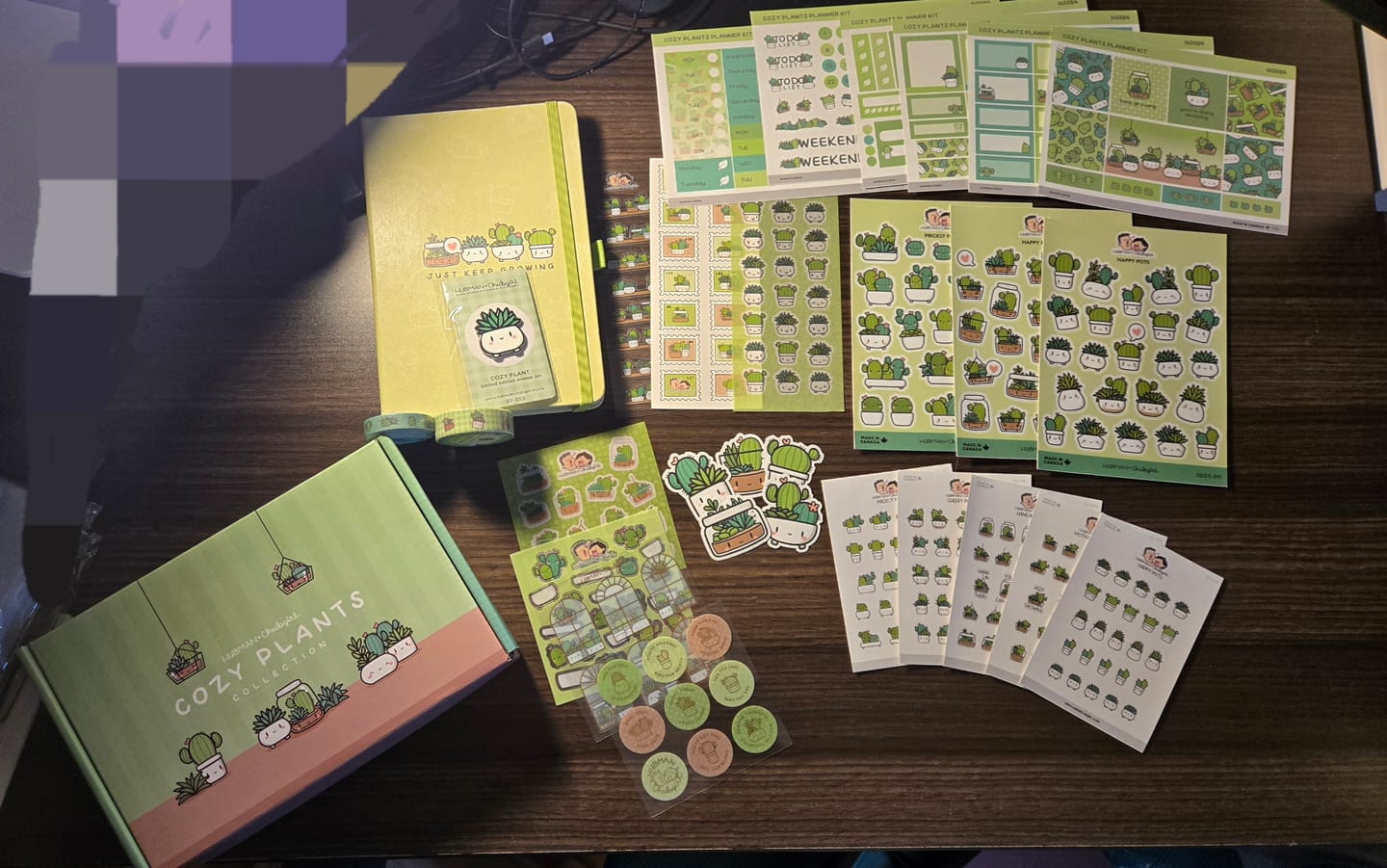 Customer photo review of (Pre-order) Cozy Plants Box Set