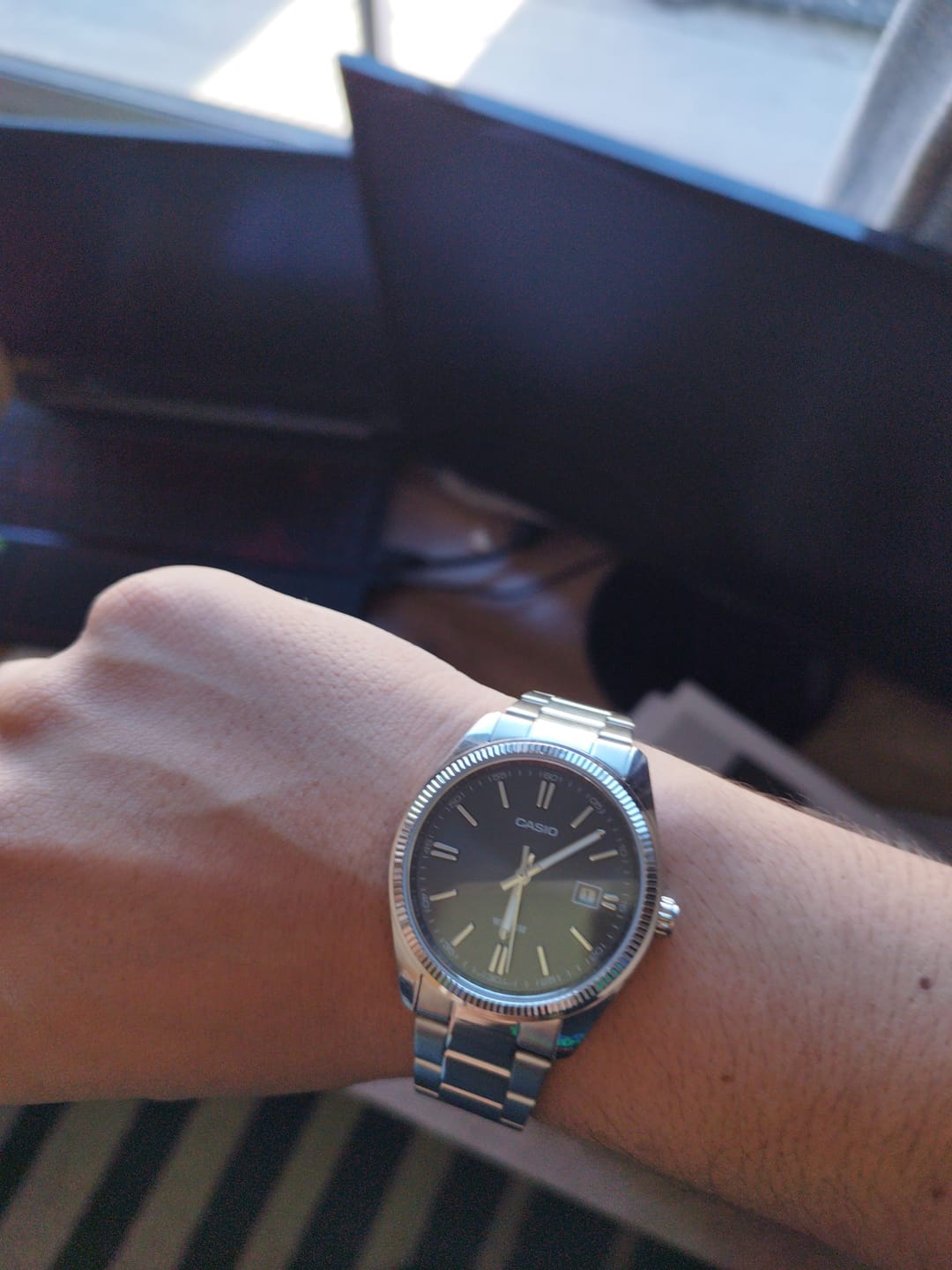 Customer photo review of Reloj Casio Análogo MTP-1302D-1A1V Negro 38,5mm