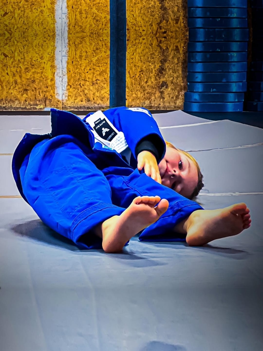 Customer photo review of Brazilian Jiu Jitsu Kids BJJ White Belt