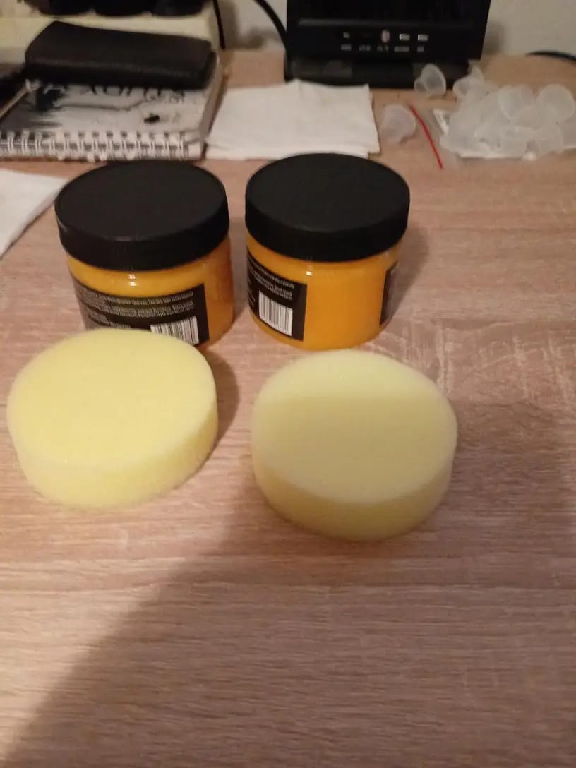 Customer photo review of Vosak za poliranje drveta