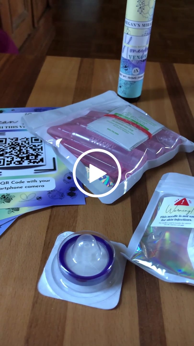 Customer video review of Natural Grade Bee Venom Therapy Kit