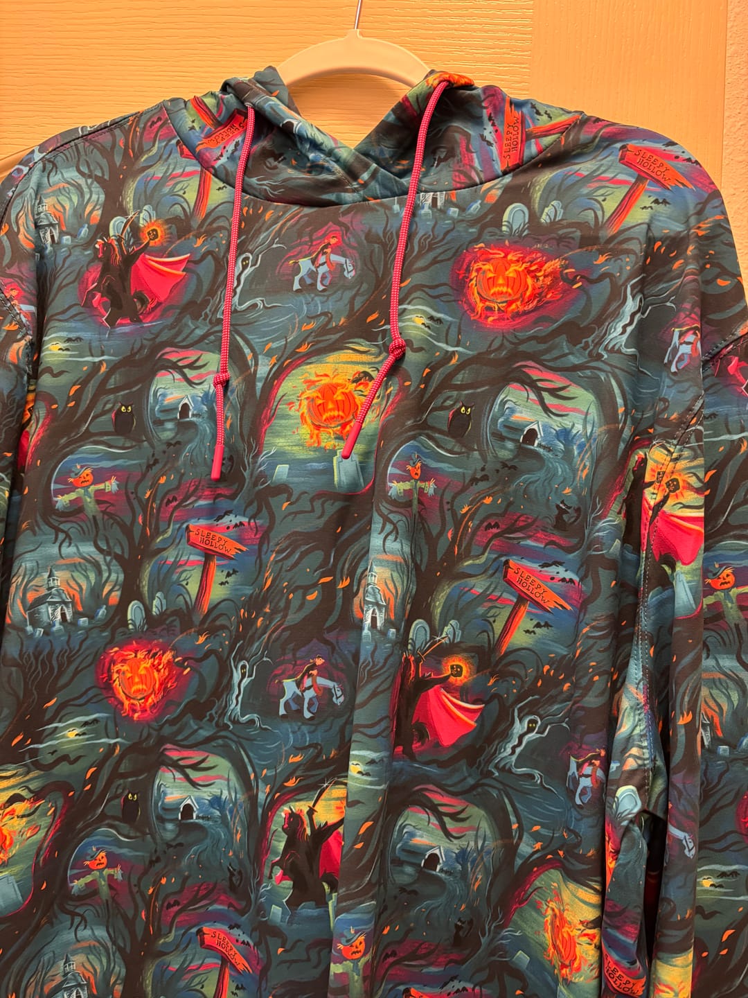 Customer photo review of Disney "Headless Havoc" – Performance Hoodie
