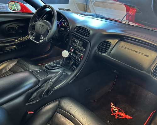 Customer photo review of Genuine Carbon Fiber Steering Wheel For C5 Corvette 1997-2004
