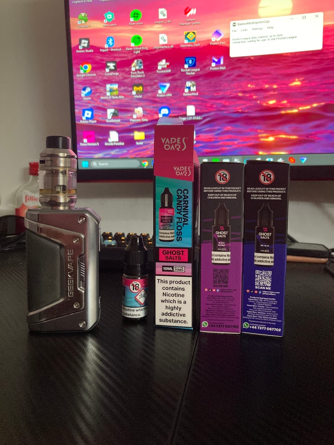 Customer photo review of Ghost Salts 10ml - 2% Nikotyny - E-Liquid z Solą nikotyny