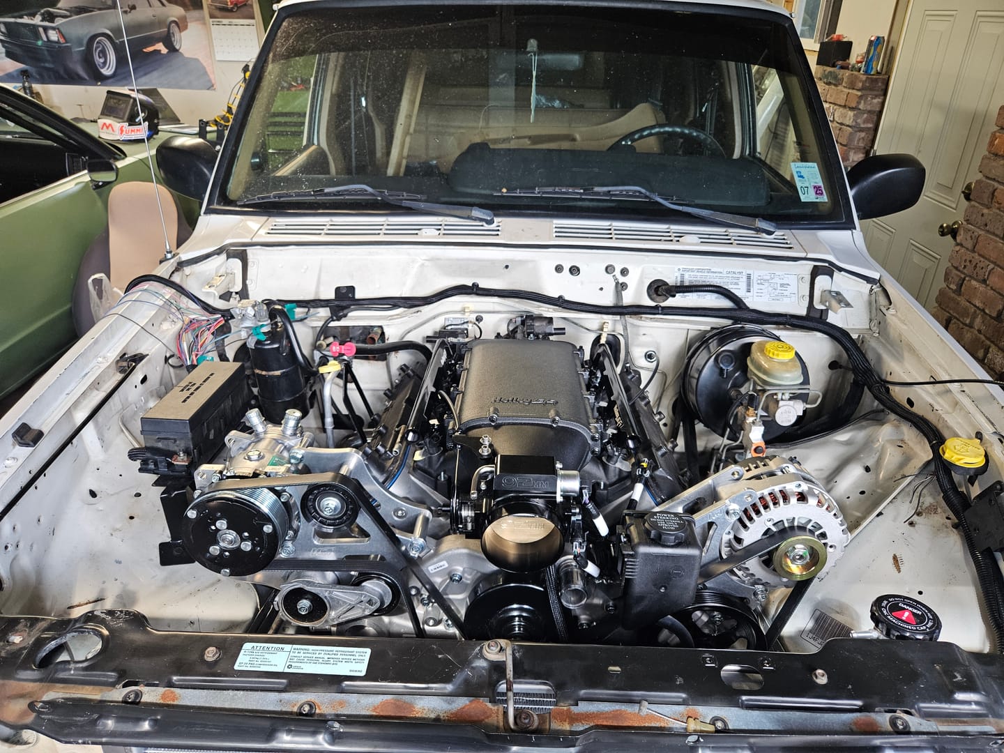 Customer photo review of Motion Raceworks 48" Throttle Cable w/ GM/Ford Pedal Attachment 18-141
