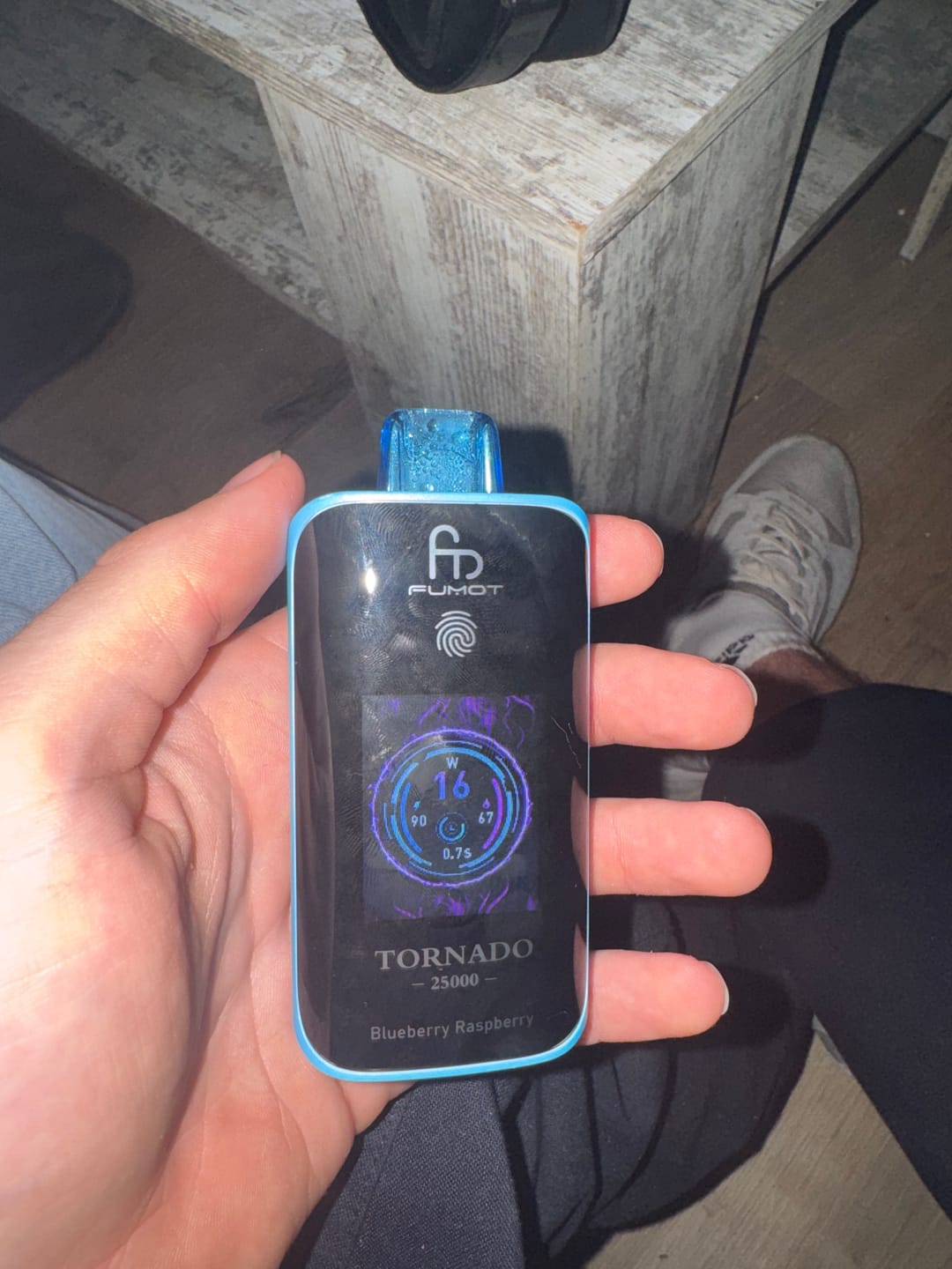 Customer photo review of Blueberry Raspberry