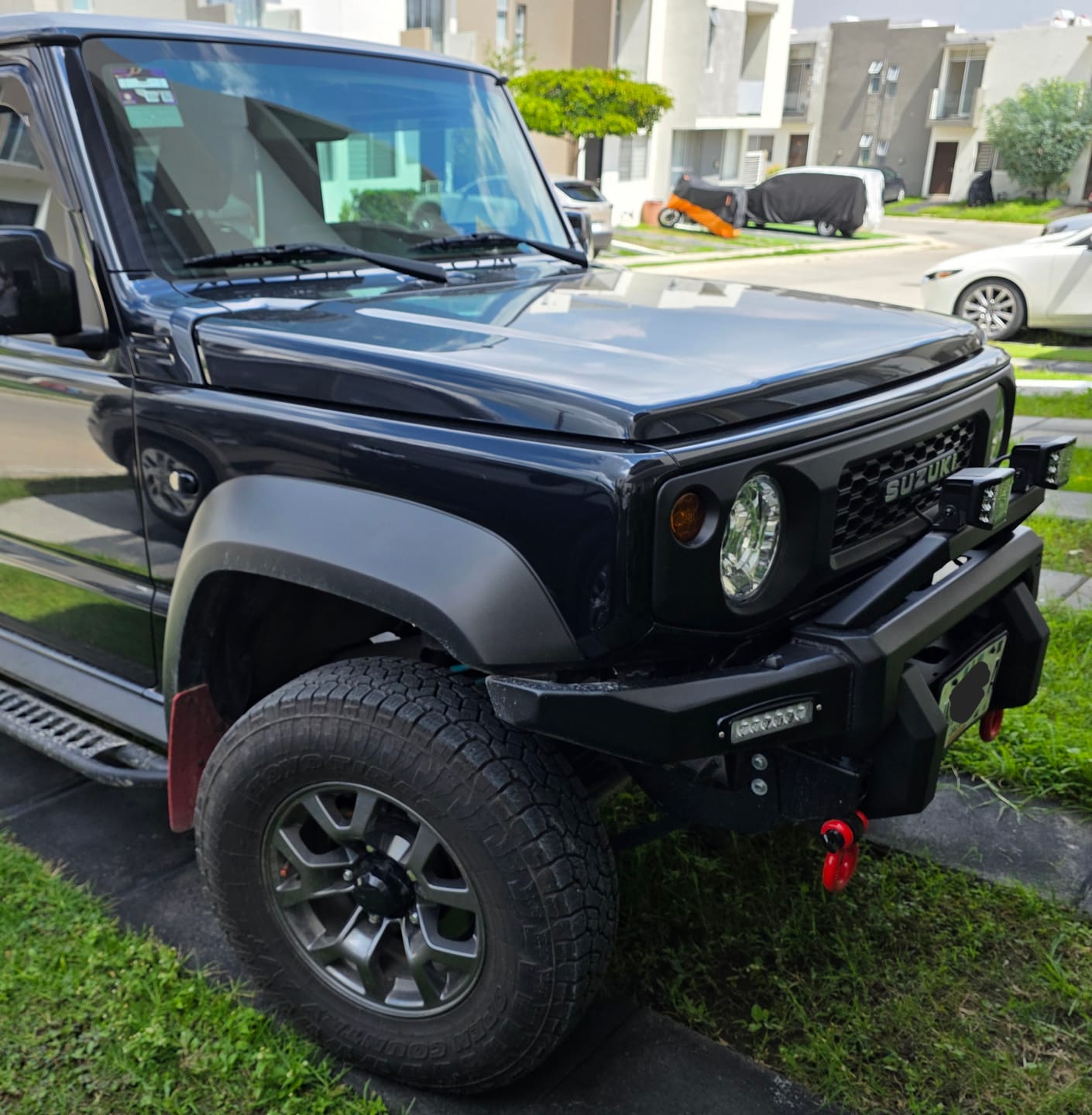 Customer photo review of Defensa HD1 para Suzuki Jimny