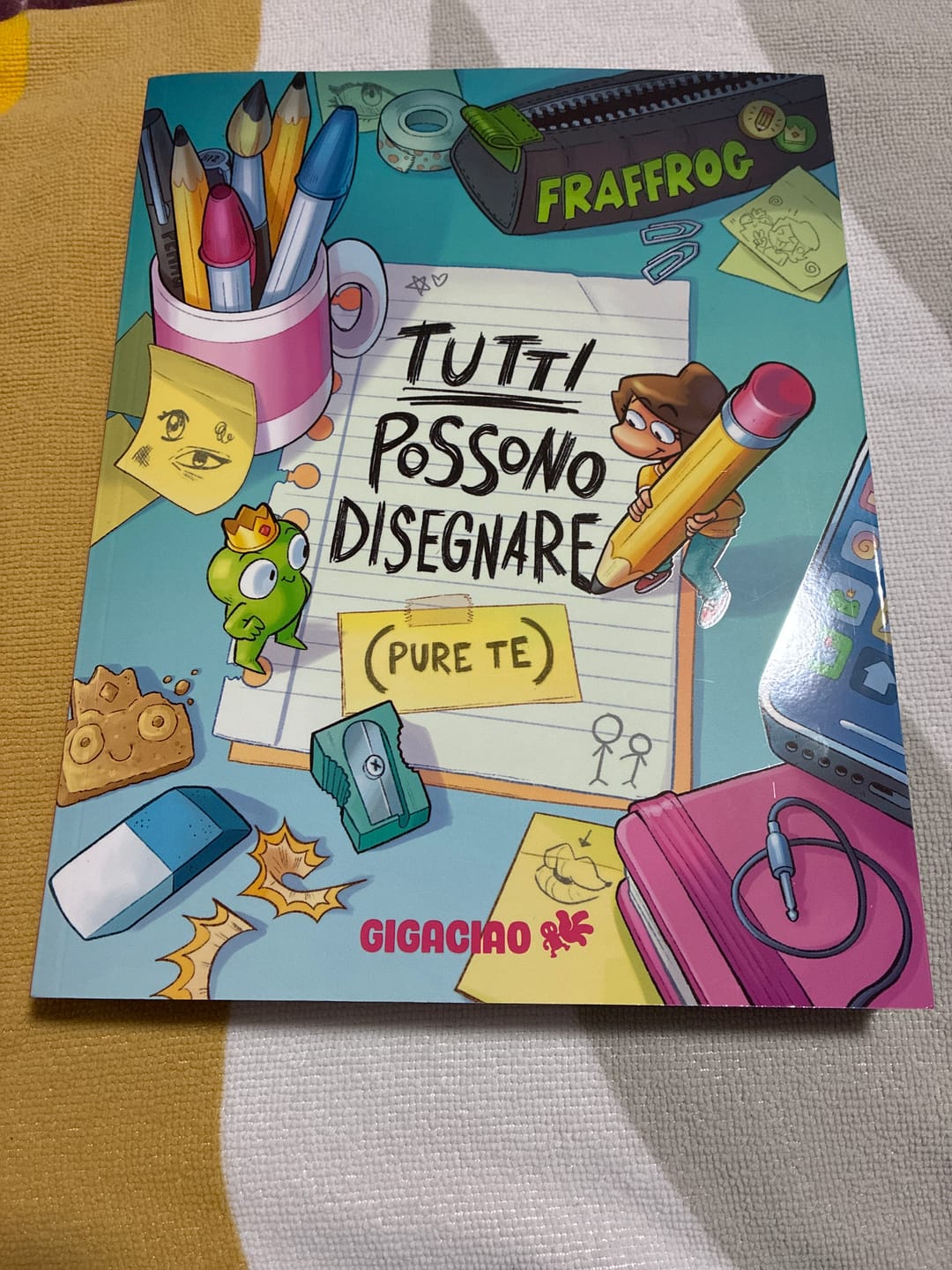 Customer photo review of PREORDINE Fraffrog - Tutti possono disegnare (pure te)