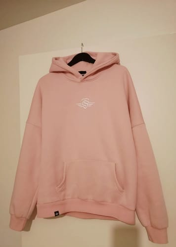 Customer photo review of BIG MASSIVE HOODIE ROSA
