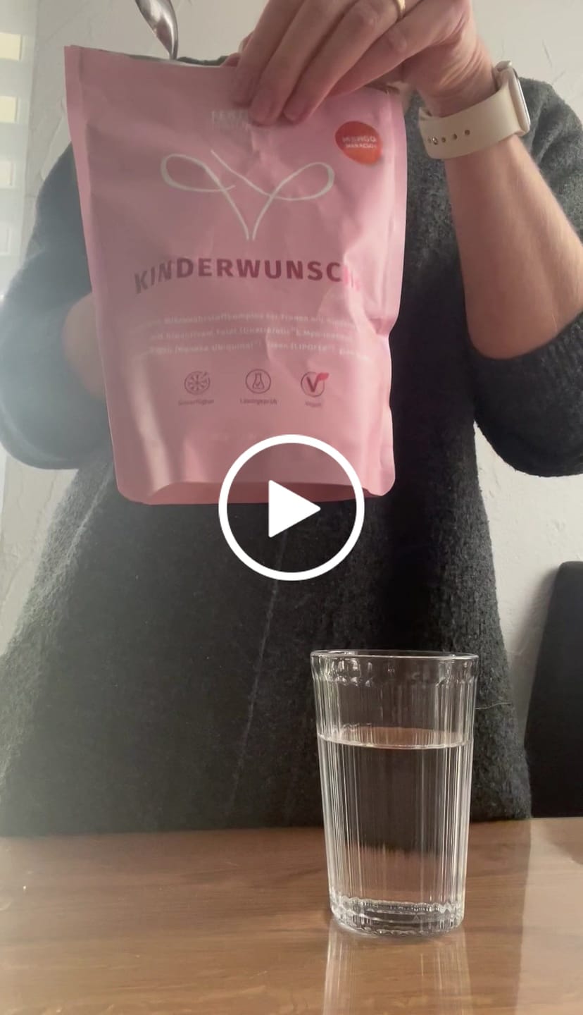 Customer video review of Kinderwunsch+