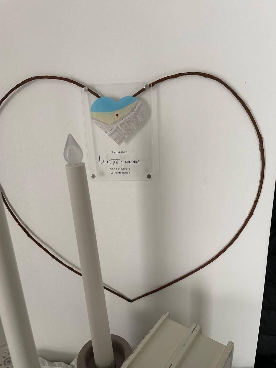 Customer photo review of «Notre événement – Aimant»