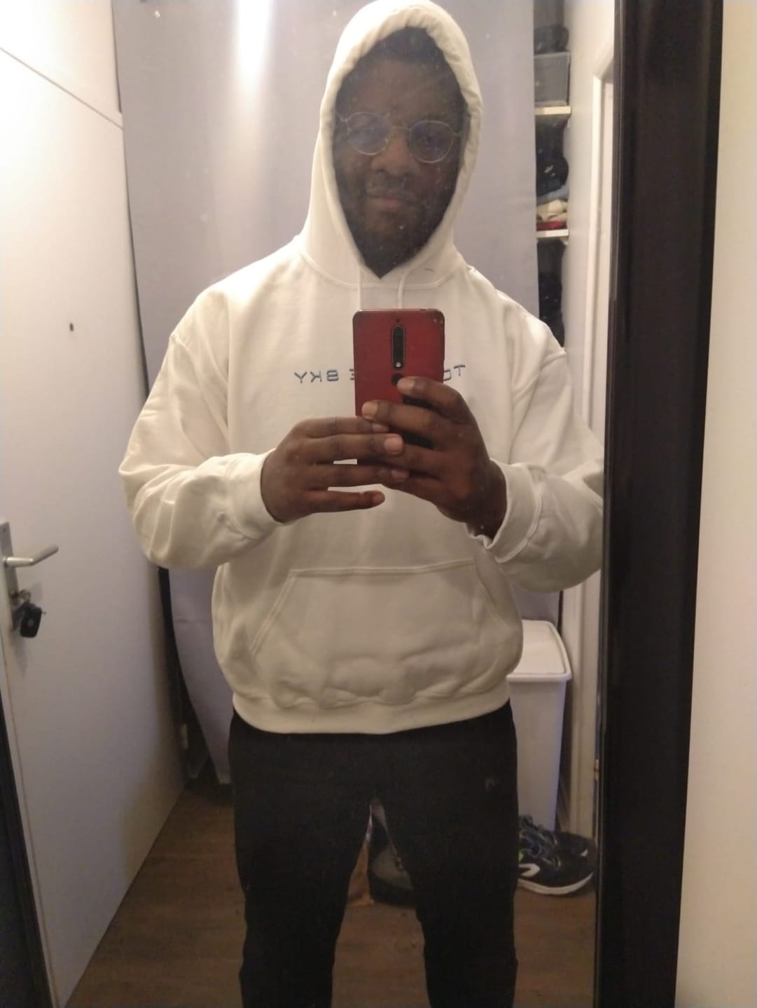 Customer photo review of LE SWEAT "TOUCH THE SKY"