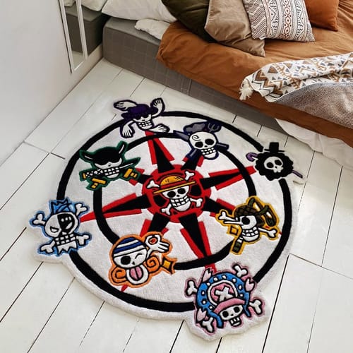 Day review of One Piece Jolly Roger Rug image 1 out of 1