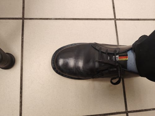 Customer photo review of NEBULA BLACK DESERT BOOT