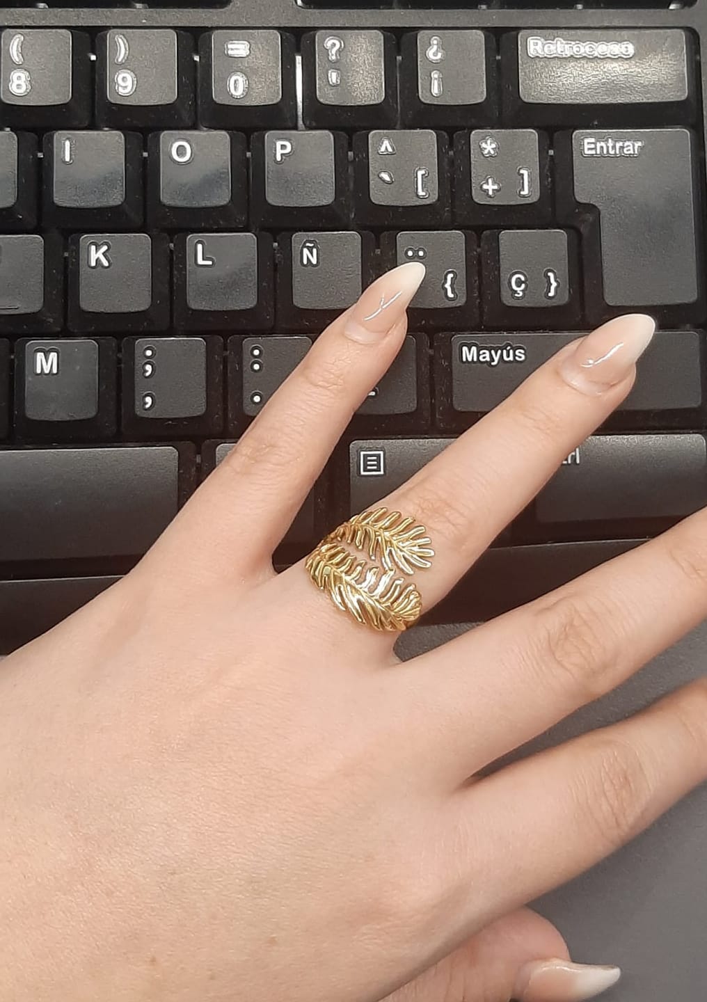 Customer photo review of Anillo Ajustable Natura