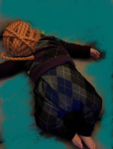 Customer photo review of Upcycling Merino Mitwachshose