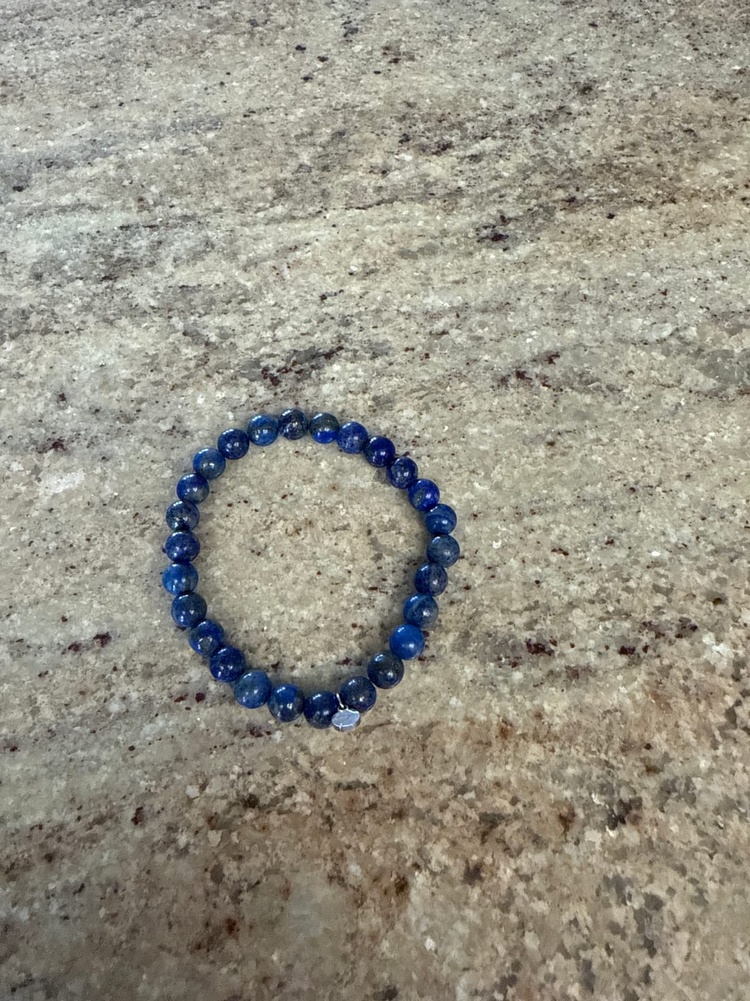 Customer photo review of Lapis Lazuli Bracelet