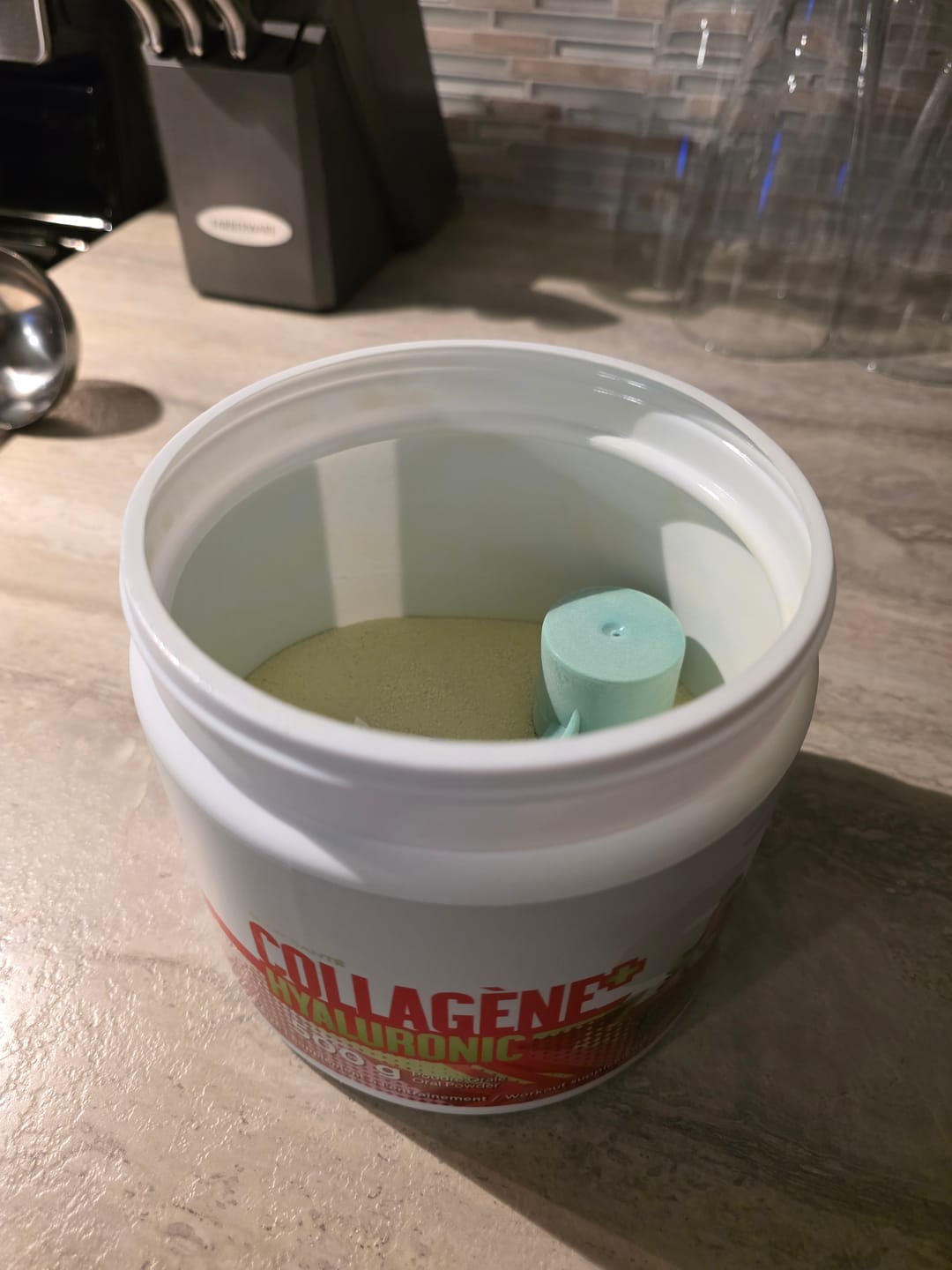 Customer photo review of Shop Santé - Collagène Marin + Acide Hyaluronique - 500g
