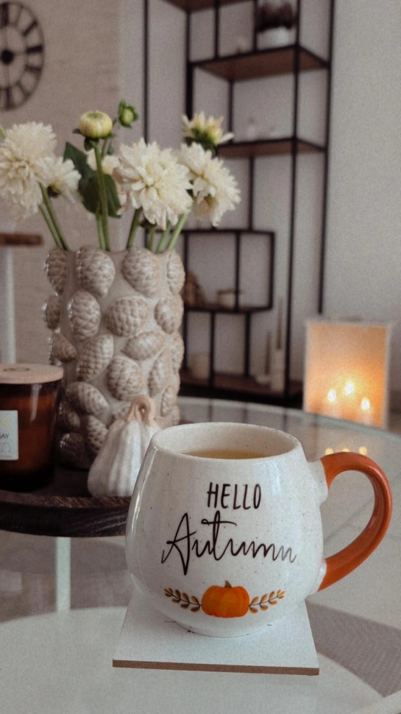 Customer photo review of Herbst-Tasse – Keramiktasse mit Herbstmotiv