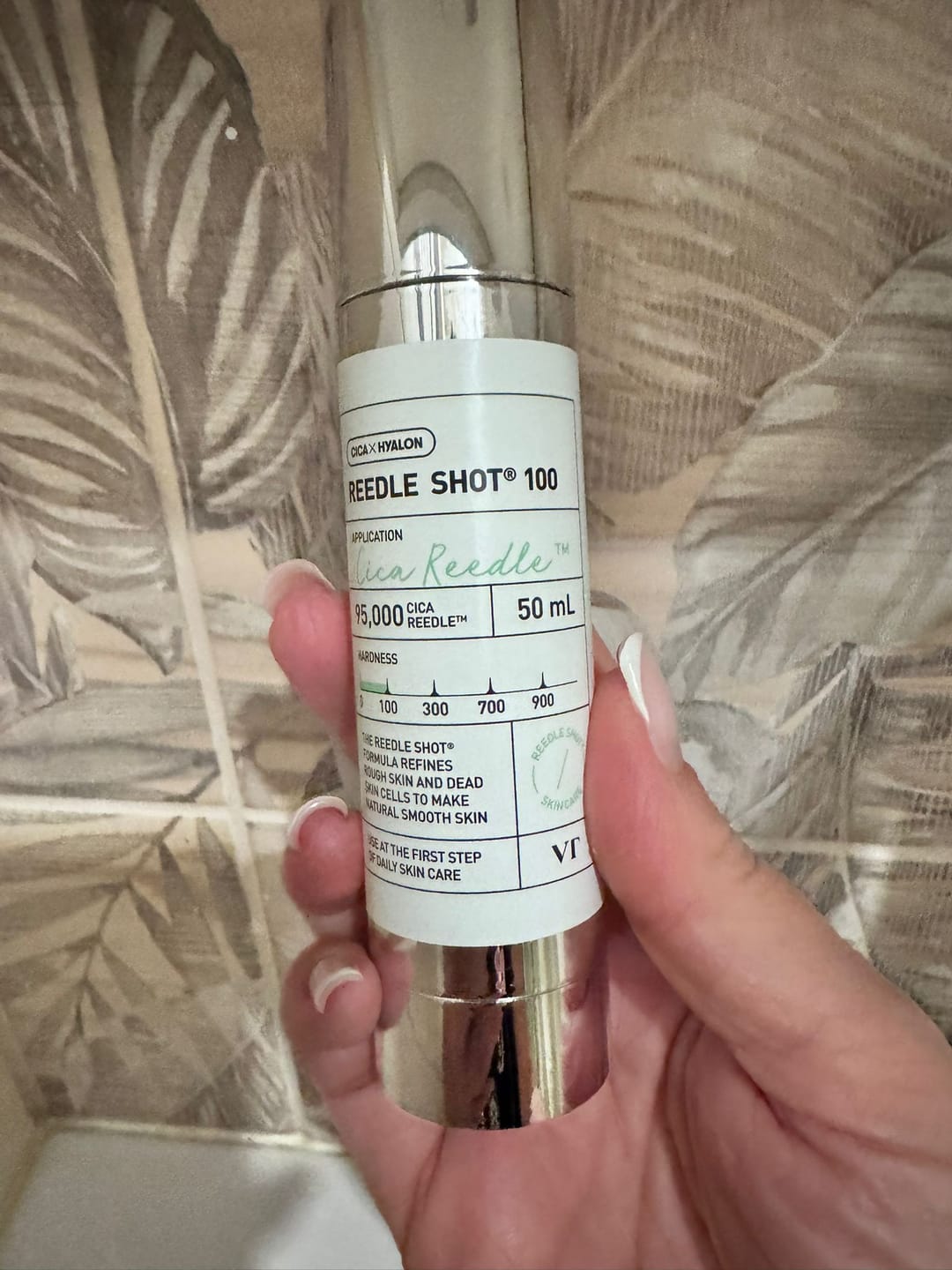 Customer photo review of Serums-būsteris ar mikroadatām VT Cosmetics Reedle Shot 100