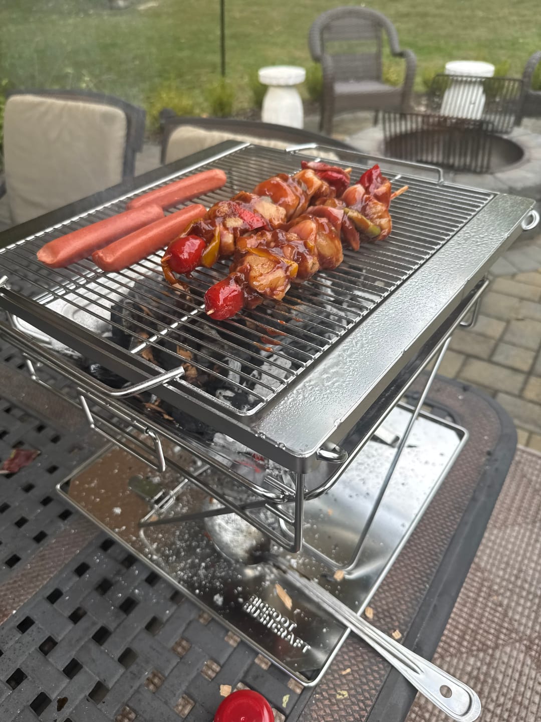 Customer photo review of Flatpack Grill, Stove, & Pit [COLUMBUS DAY SALE]