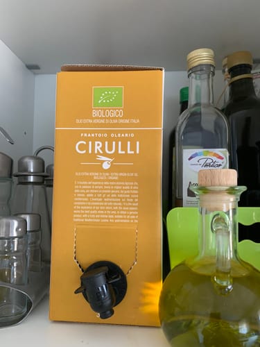 Customer photo review of Bag in box di olio extravergine Biologico • 3 Litri