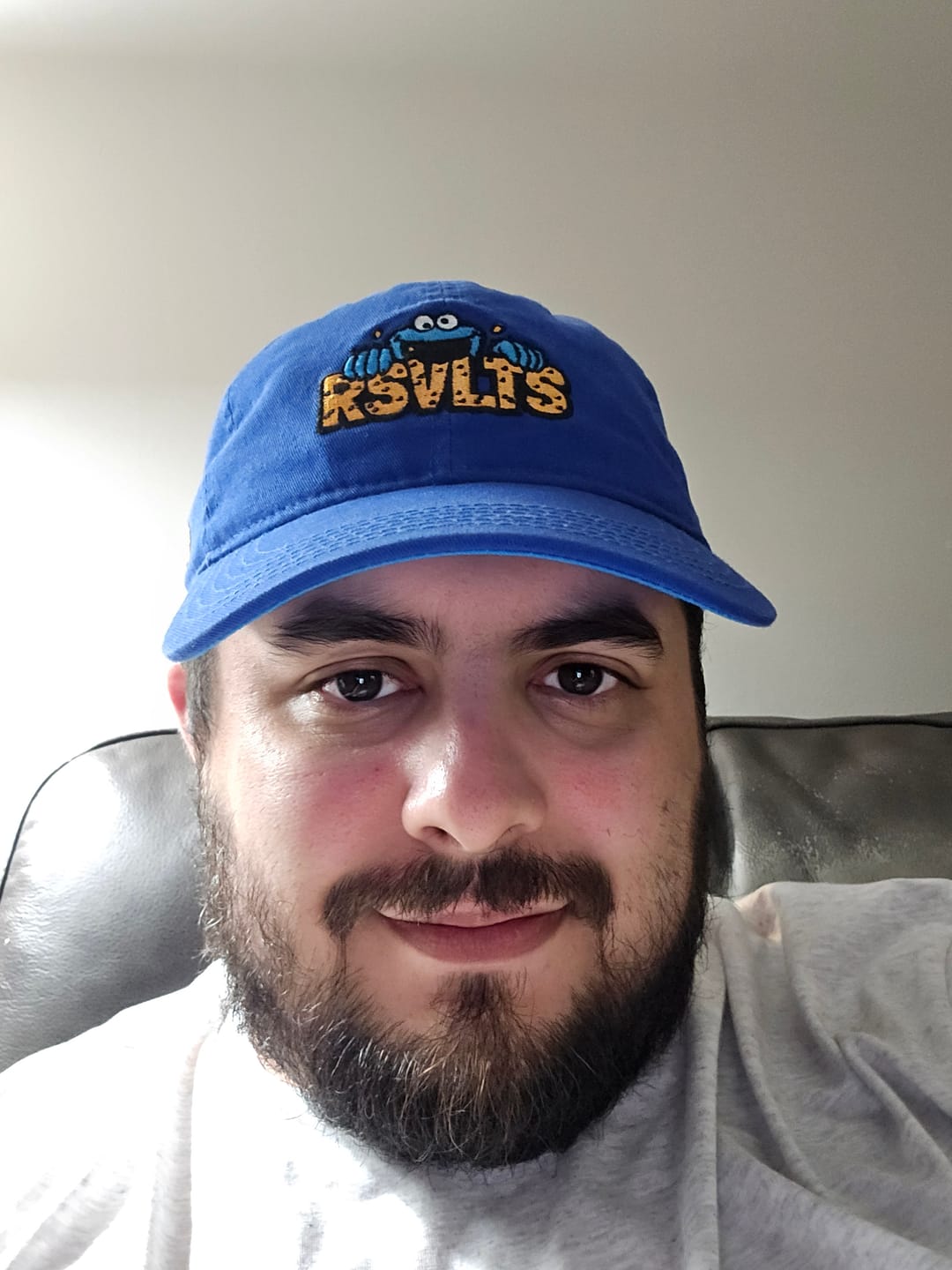 Customer photo review of Sesame Street "Me Want Cookie!" – Dad Hat
