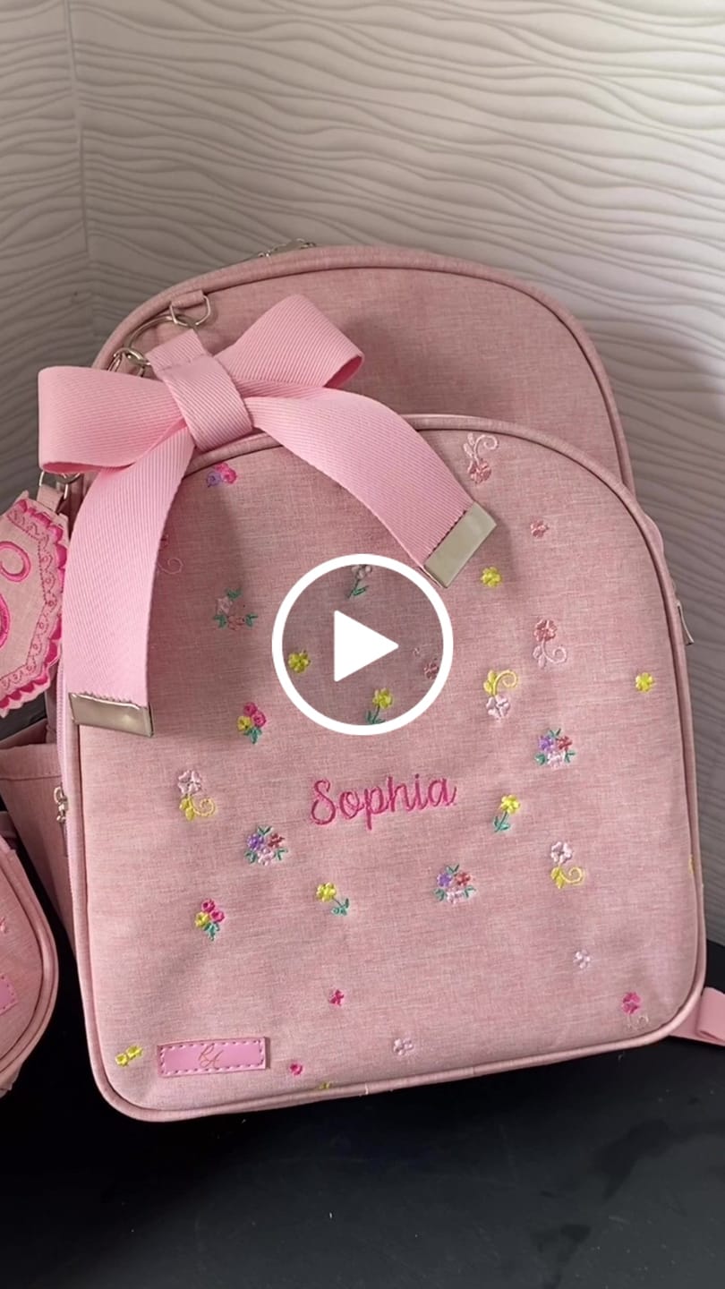 Customer video review of NYLON LINHO COR ROSE