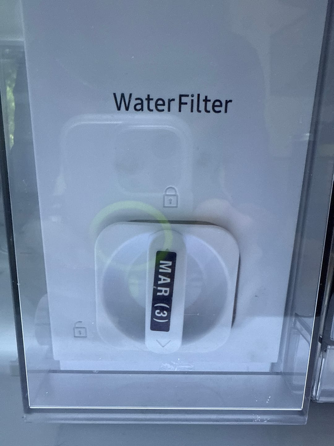 Customer photo review of Glacier Fresh Replacement for DA97-17376B, HAF-QIN Samsung Refrigerator Water Filter, 2-Pack