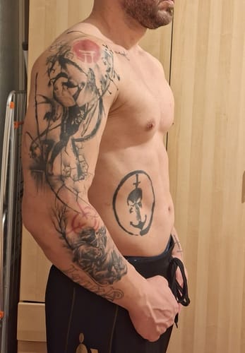 Customer photo review of Alpha Tattoo Butter