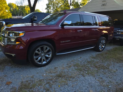Customer photo review of 2015-2020 Chevrolet Suburban 4-Wheel Air Suspension Conversion Kit / Delete Kit with Light Out Module (GC44FM)