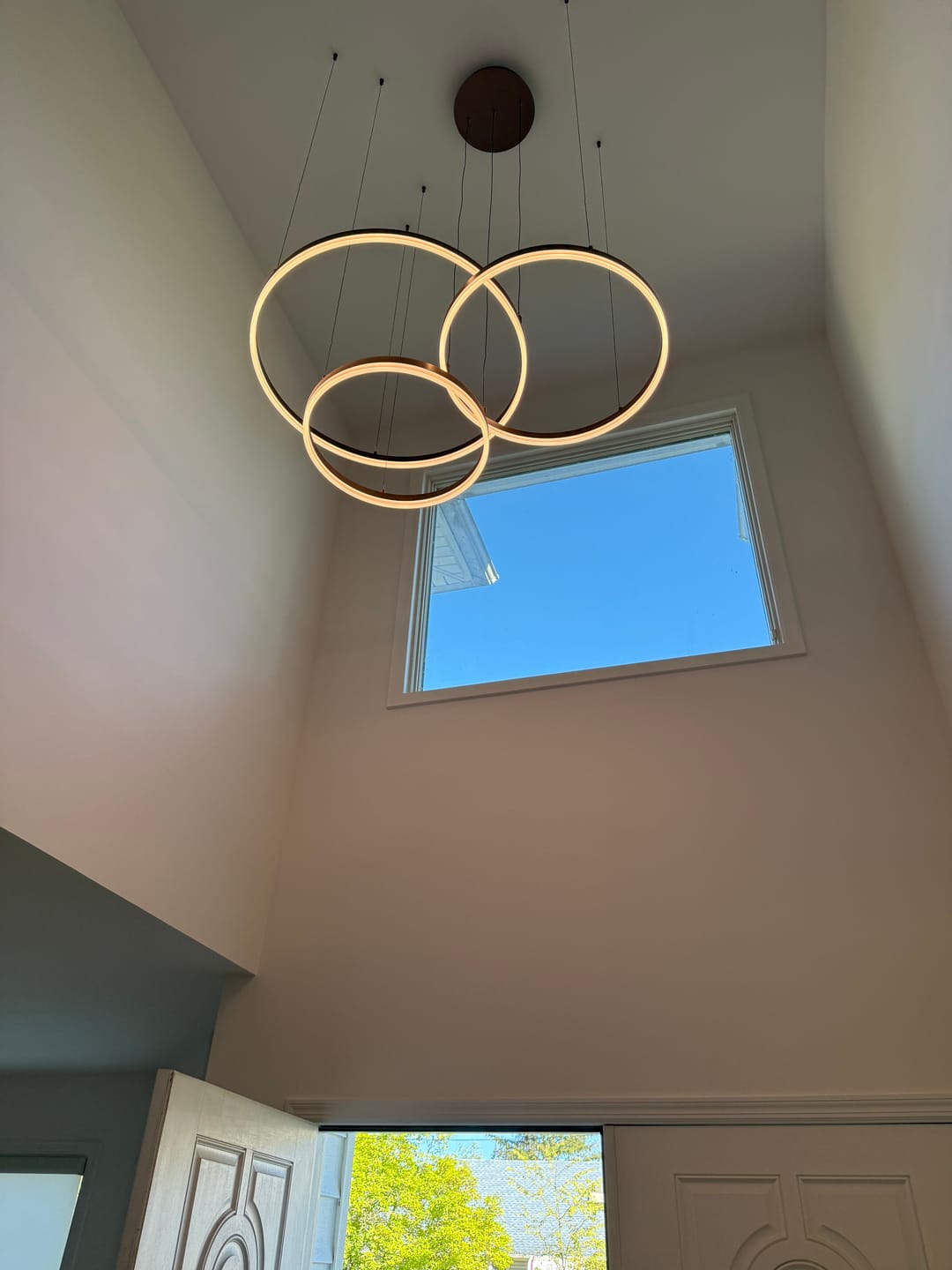 Customer photo review of Nordic Ceiling Light Rings • Brown