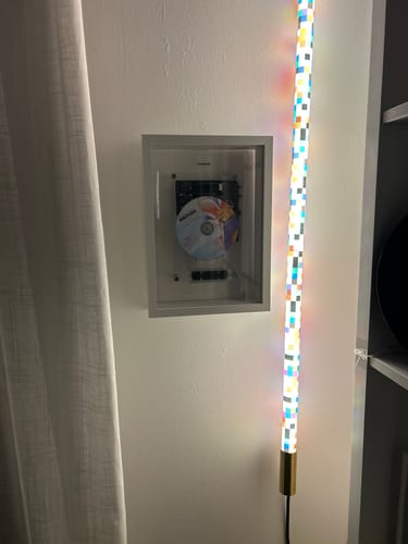 Customer photo review of M1 Music Frame CD Player