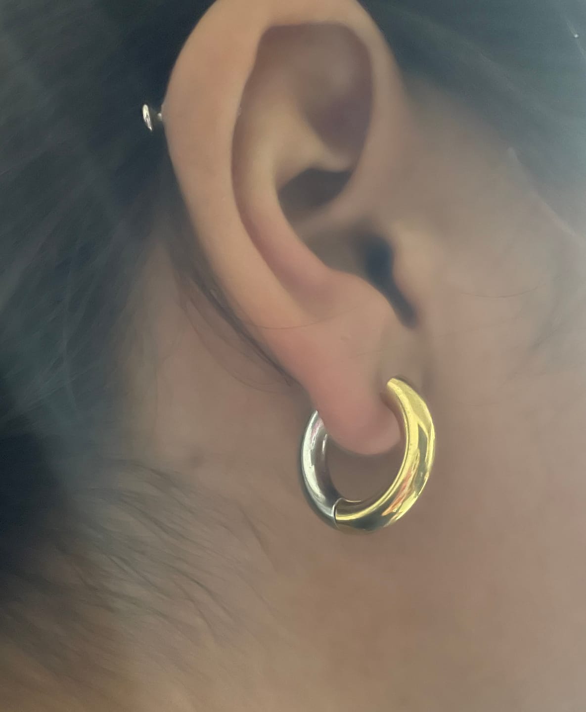 Customer photo review of Par Arracada Chica 20 mm
