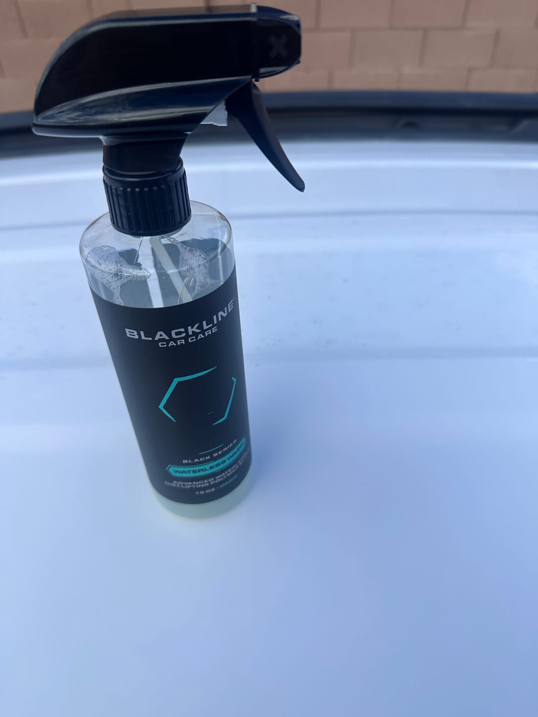 Customer photo review of BLACKLINE® WATERLESS WASH