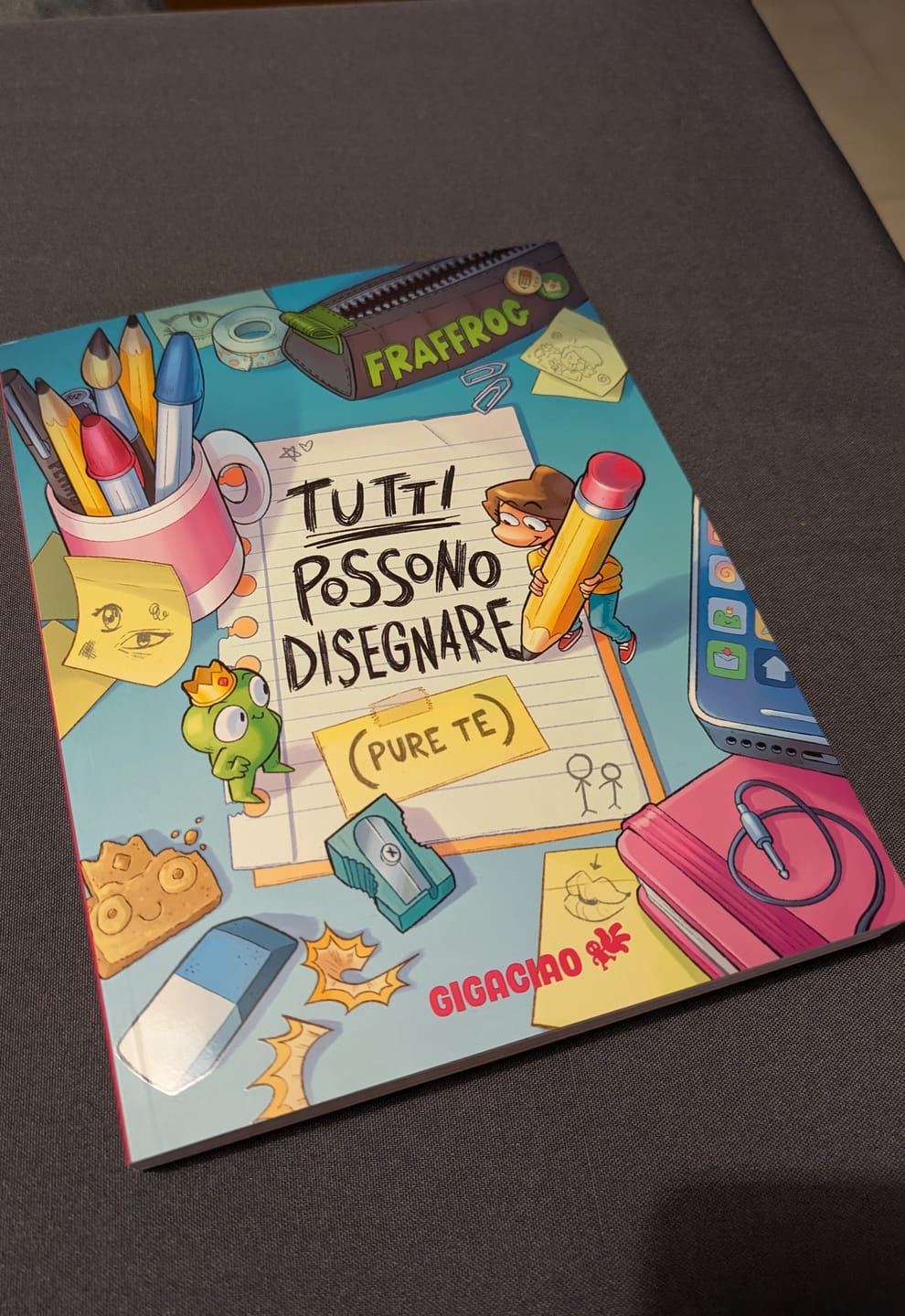 Customer photo review of PREORDINE Fraffrog - Tutti possono disegnare (pure te)