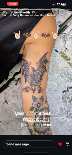 Customer photo review of TattooNumbx Numbing Cream