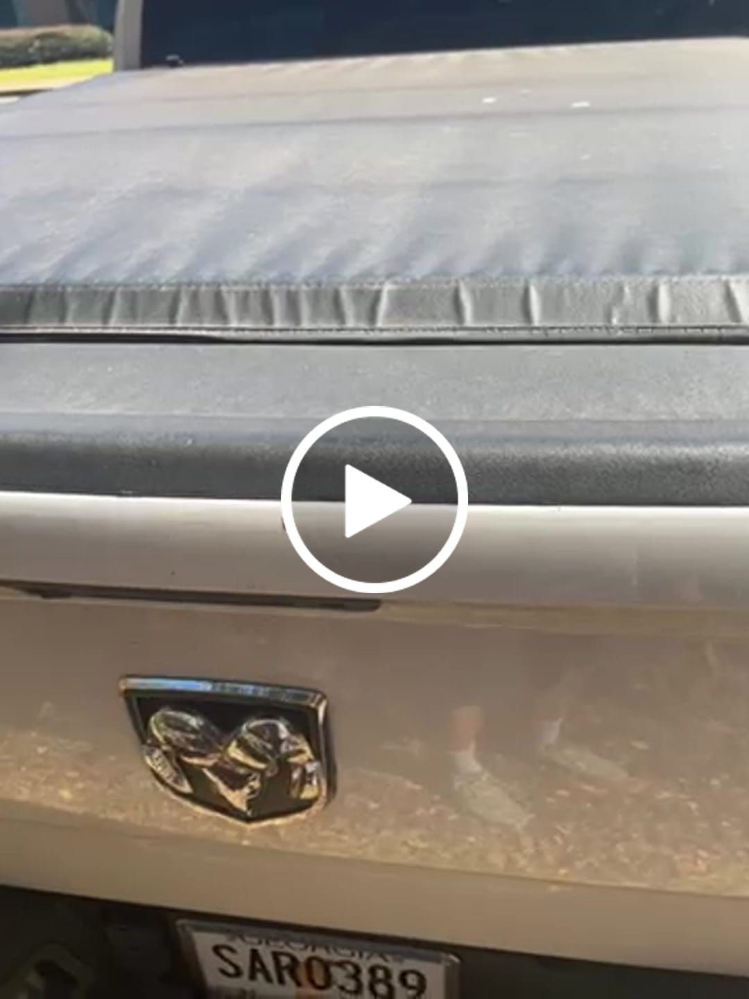 Customer video review of Christ is King Premium Decal