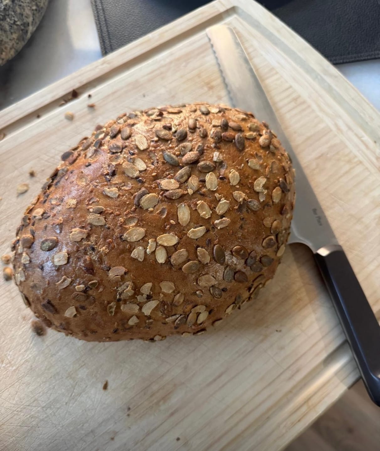 Customer photo review of Premium Seed Sourdough 750g