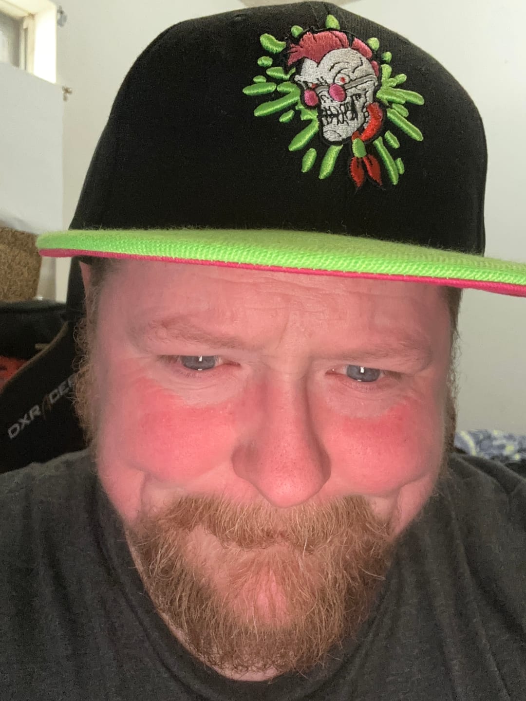 Customer photo review of Goosebumps "Curly Cap" – TLB Hat