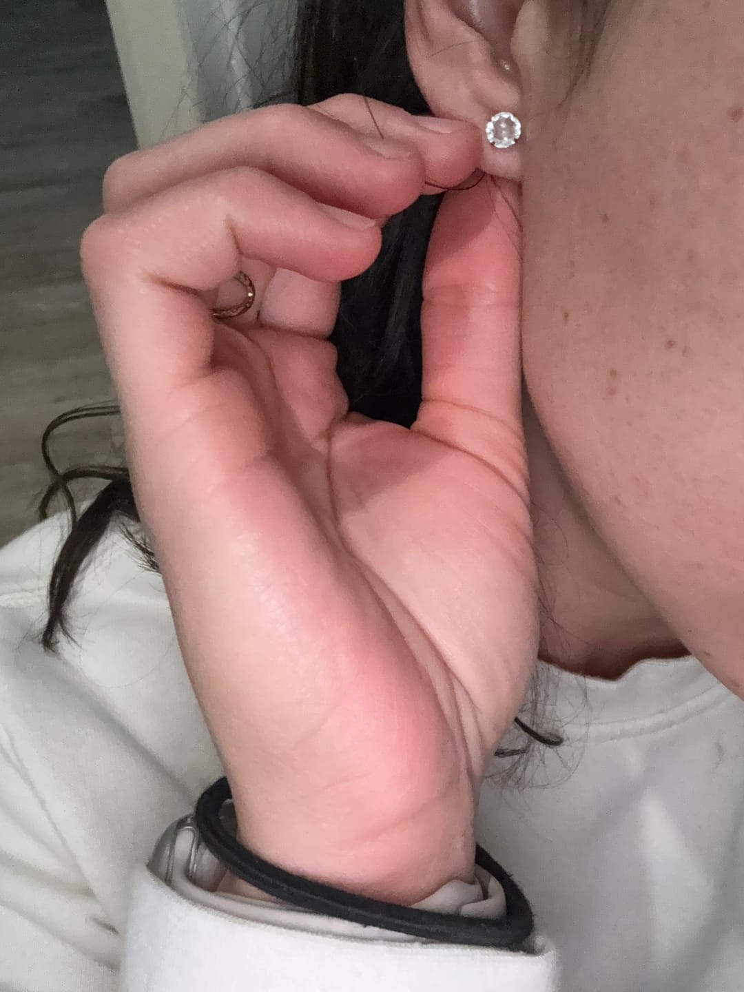 Customer photo review of Constellation Stud Set (set of 5 Pairs) (Bundle)