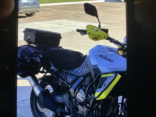 Customer photo review of Wind Rider Seat Cover