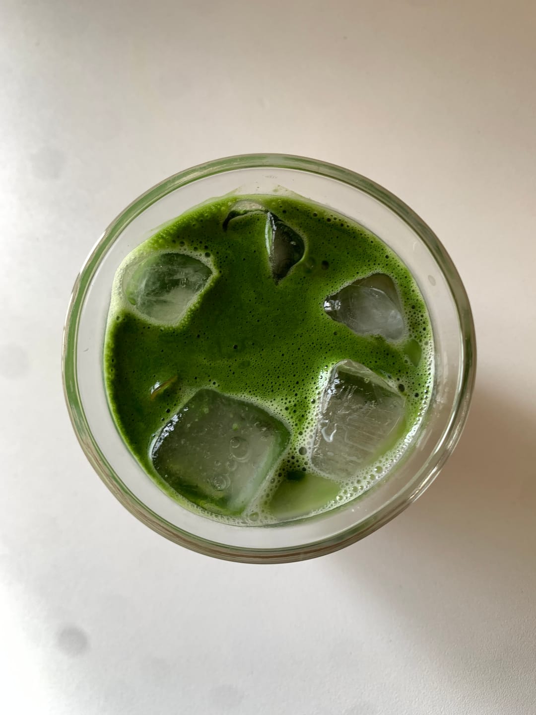 Customer photo review of Gourmet's Gold Artisan Matcha (Latte)