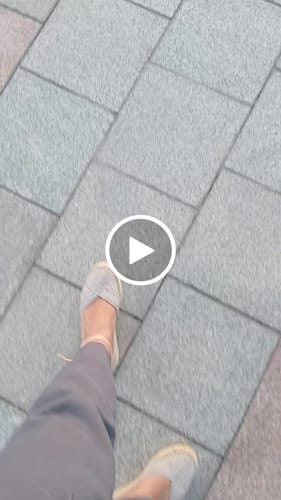 Reseña con vídeo de un cliente sobre Alpargata Alma Gris