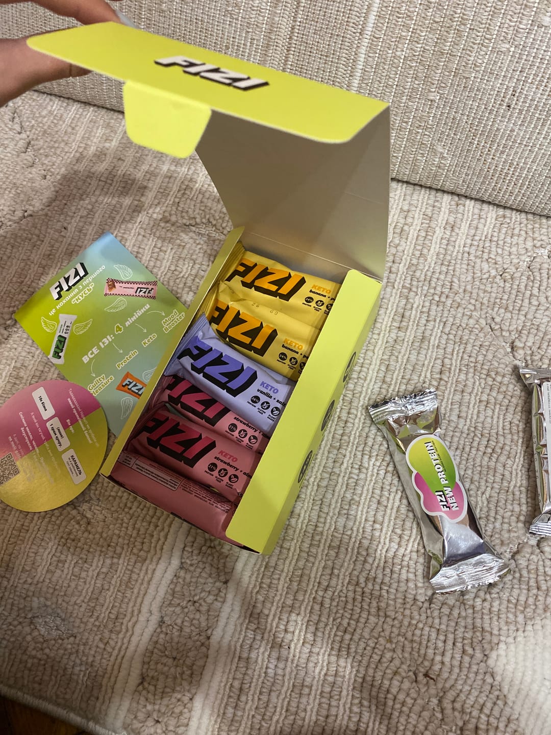 Customer photo review of Keto mix box x10 шт.