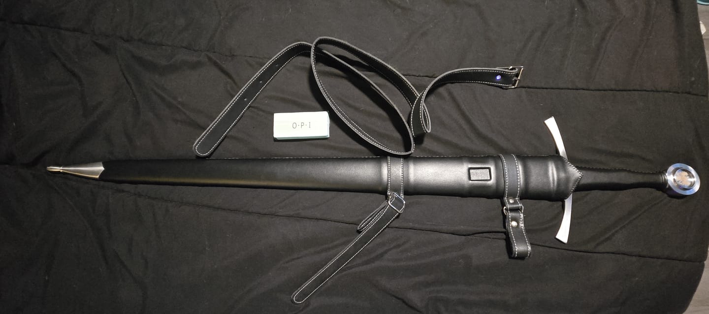 Customer photo review of The Aquila Arming Sword