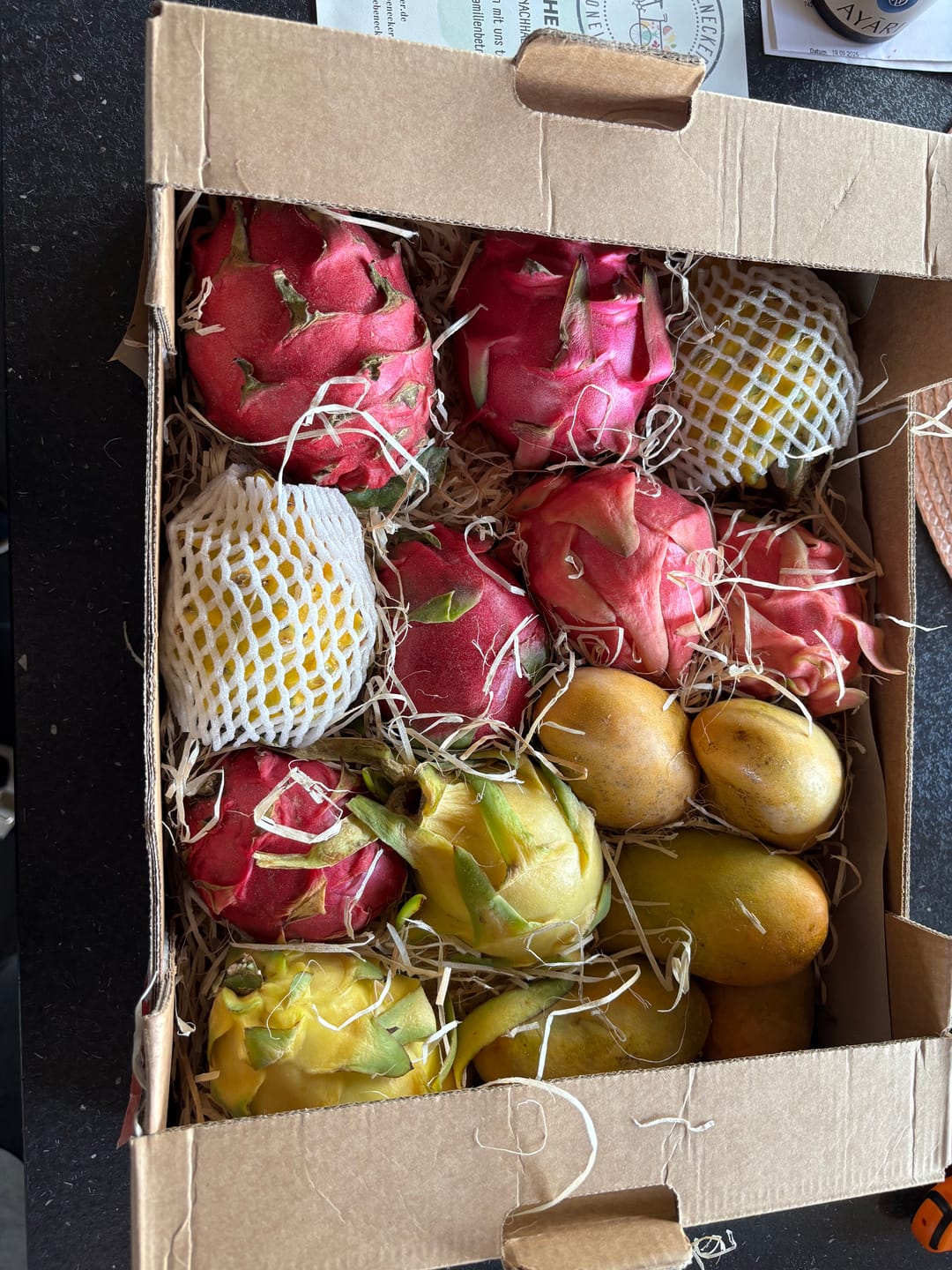 Customer photo review of Drachenfrucht Mix Spar-Box