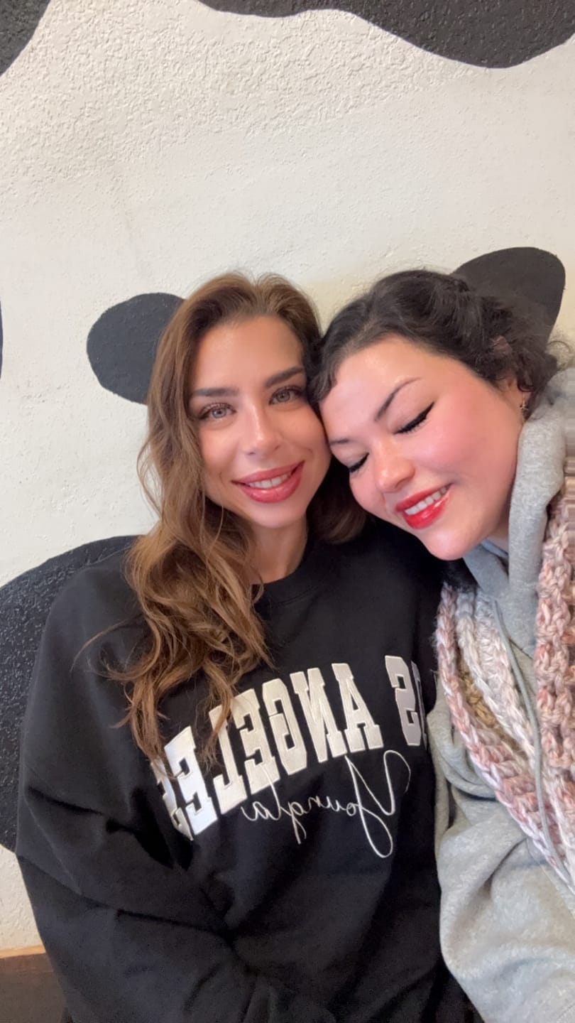 Customer photo review of W563 Varsity Crewneck