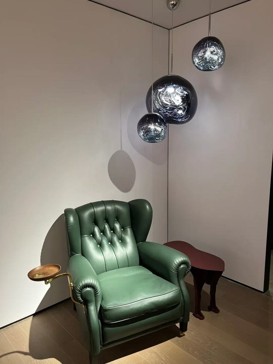 Customer photo review of Tambora Lava Pendant Light(Mixed Sizes), Bulb Version